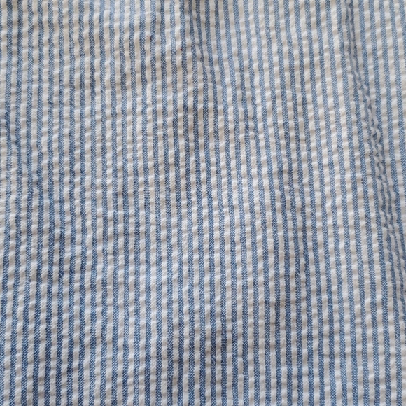 3/$10 Light Blue Striped Sun Dress - Picture 3 of 5